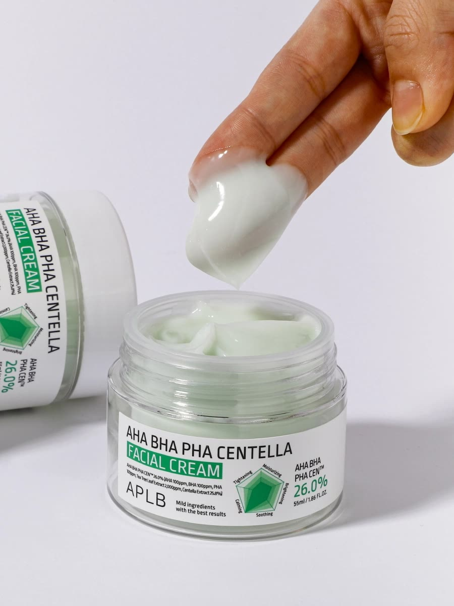 APLB AHA BHA PHA Centella Facial Cream 55ml thumbnail 2